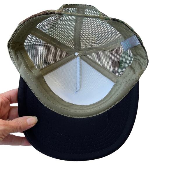 Trucker Hat Golf Cap OS One Size Funny District Snapback Pop by Fore Camo Y2K - Picture 10 of 12